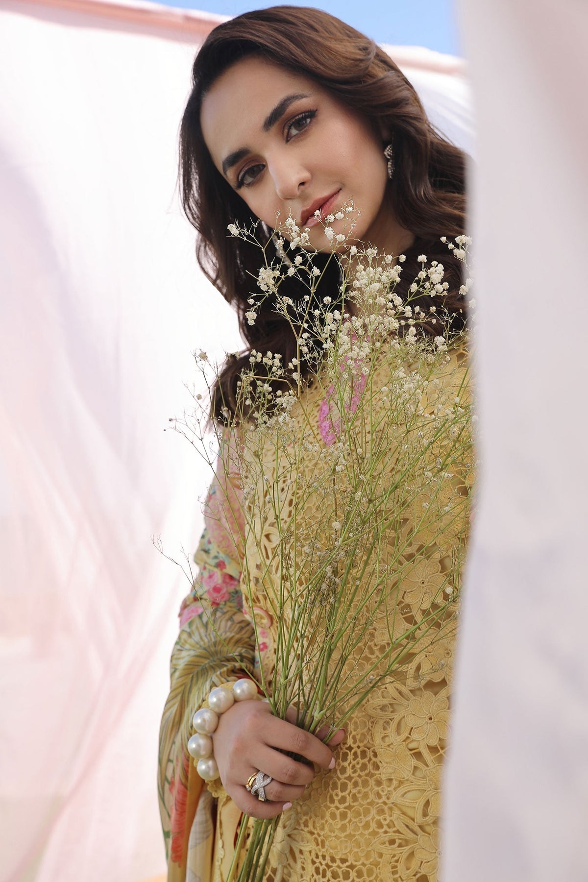 Maryam Hussain | Luxury Lawn 24 | TROPICA -  Maryam Hussain Luxury - Original Designer Dress - House of Maryam
