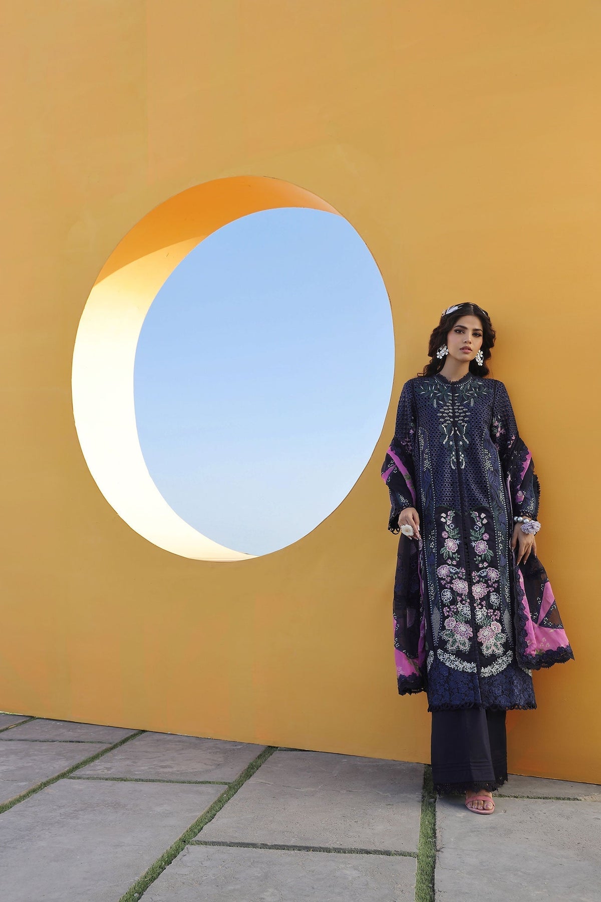 Maryam Hussain | Luxury Lawn 24 | ZOYA -  Maryam Hussain Luxury - Original Designer Dress - House of Maryam
