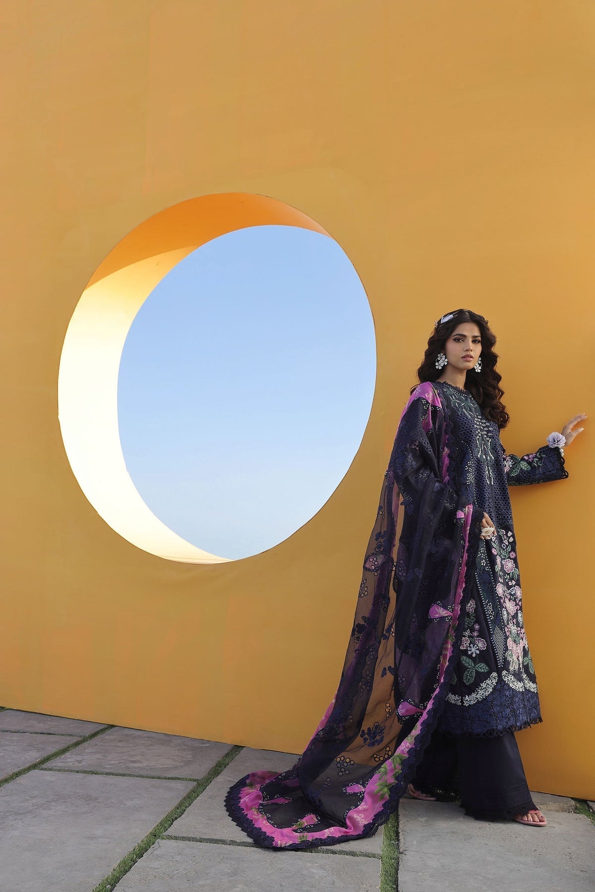 Maryam Hussain | Luxury Lawn 24 | ZOYA -  Maryam Hussain Luxury - Original Designer Dress - House of Maryam