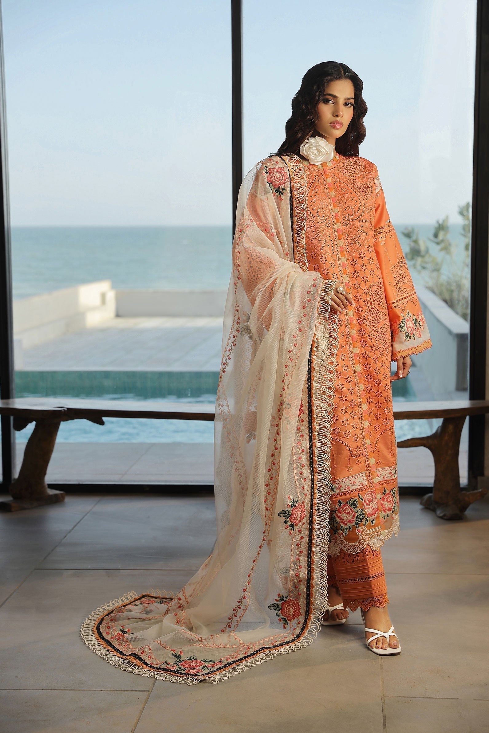 Maryam Hussain | Luxury Lawn 24 | XURI by Designer Maryam Hussain - House of Maryam - Pakistani Designer Ethnic Wear in {{ shop.shopifyCountryName }}