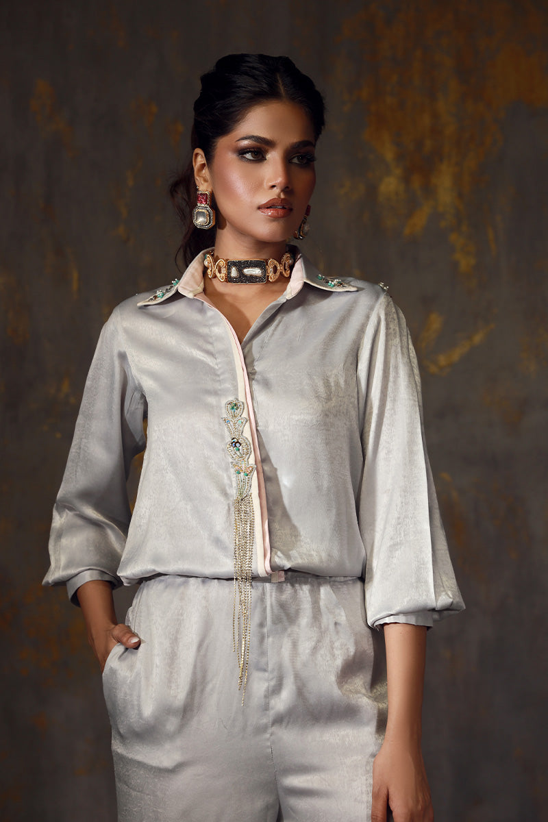 Wardha Saleem | Luxury Pret Fusion Wear | REIA -  Wardha Saleem Ladies Clothes - Original Designer Dress - House of Maryam