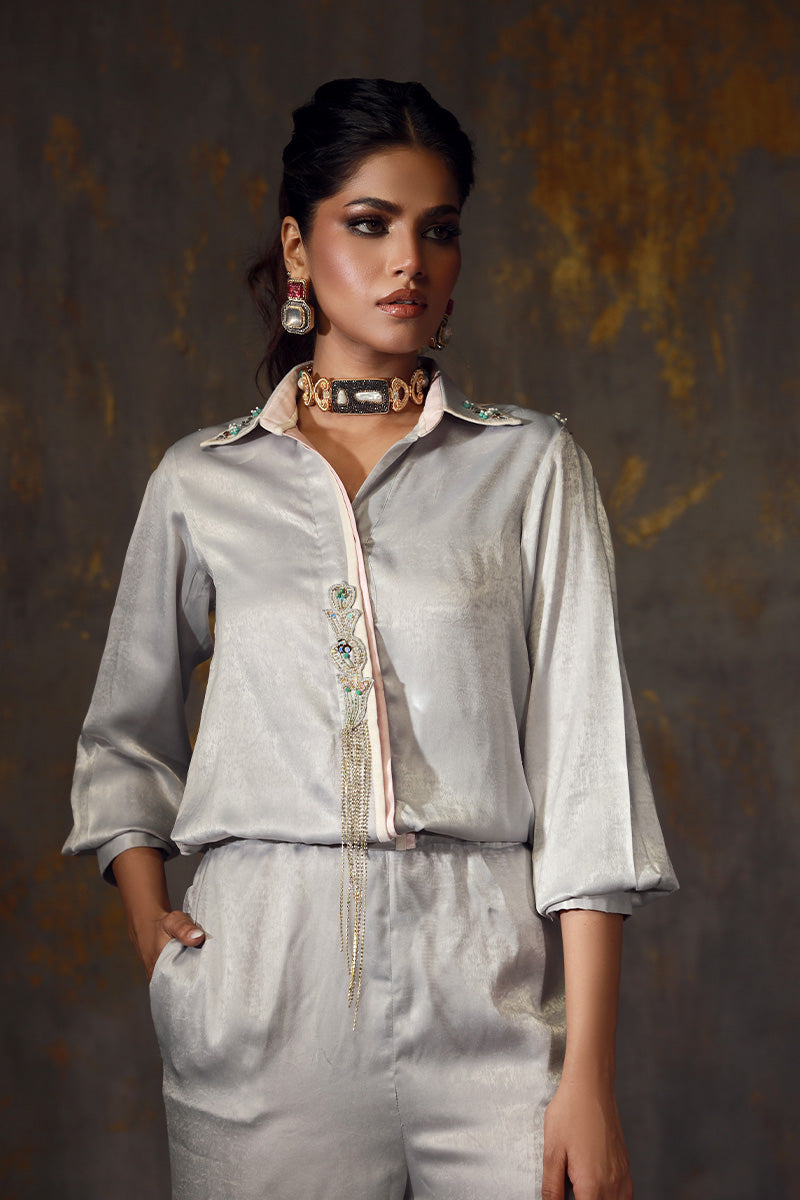 Wardha Saleem | Luxury Pret Fusion Wear | REIA -  Wardha Saleem Ladies Clothes - Original Designer Dress - House of Maryam