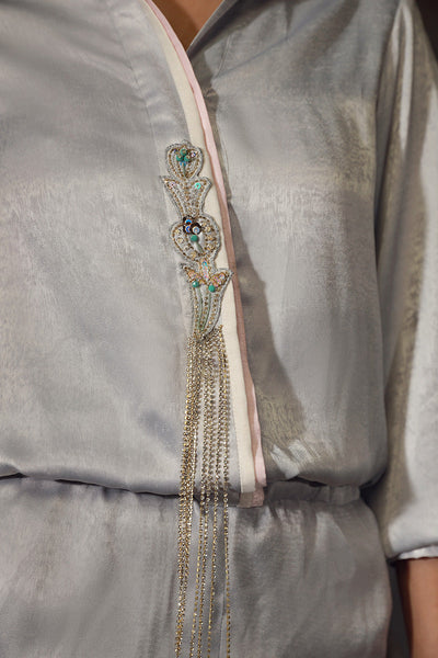 Wardha Saleem | Luxury Pret Fusion Wear | REIA -  Wardha Saleem Ladies Clothes - Original Designer Dress - House of Maryam