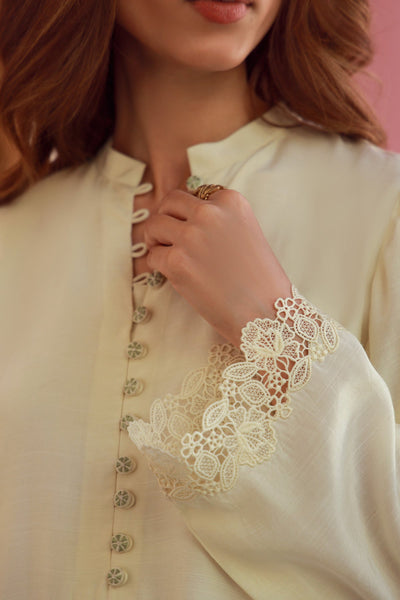 Sahar | Luxe Pret 25 | Ivory Meadow -  Sahar Ladies Clothes - Original Designer Dress - House of Maryam