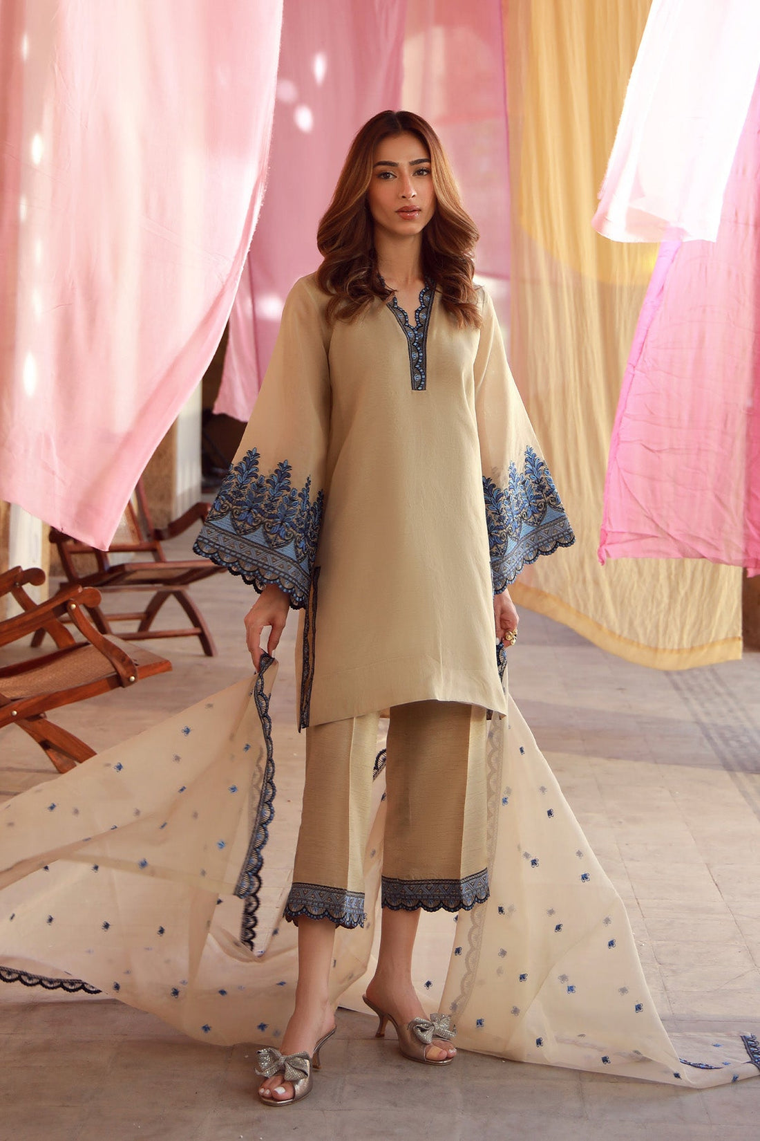 Sahar | Luxe Pret 25 | Gilded Grace -  Sahar Ladies Clothes -  House of Maryam