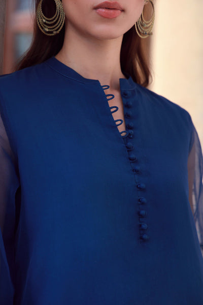 Sahar | Luxe Pret 25 | Aqua Dream -  Sahar Ladies Clothes - Original Designer Dress - House of Maryam