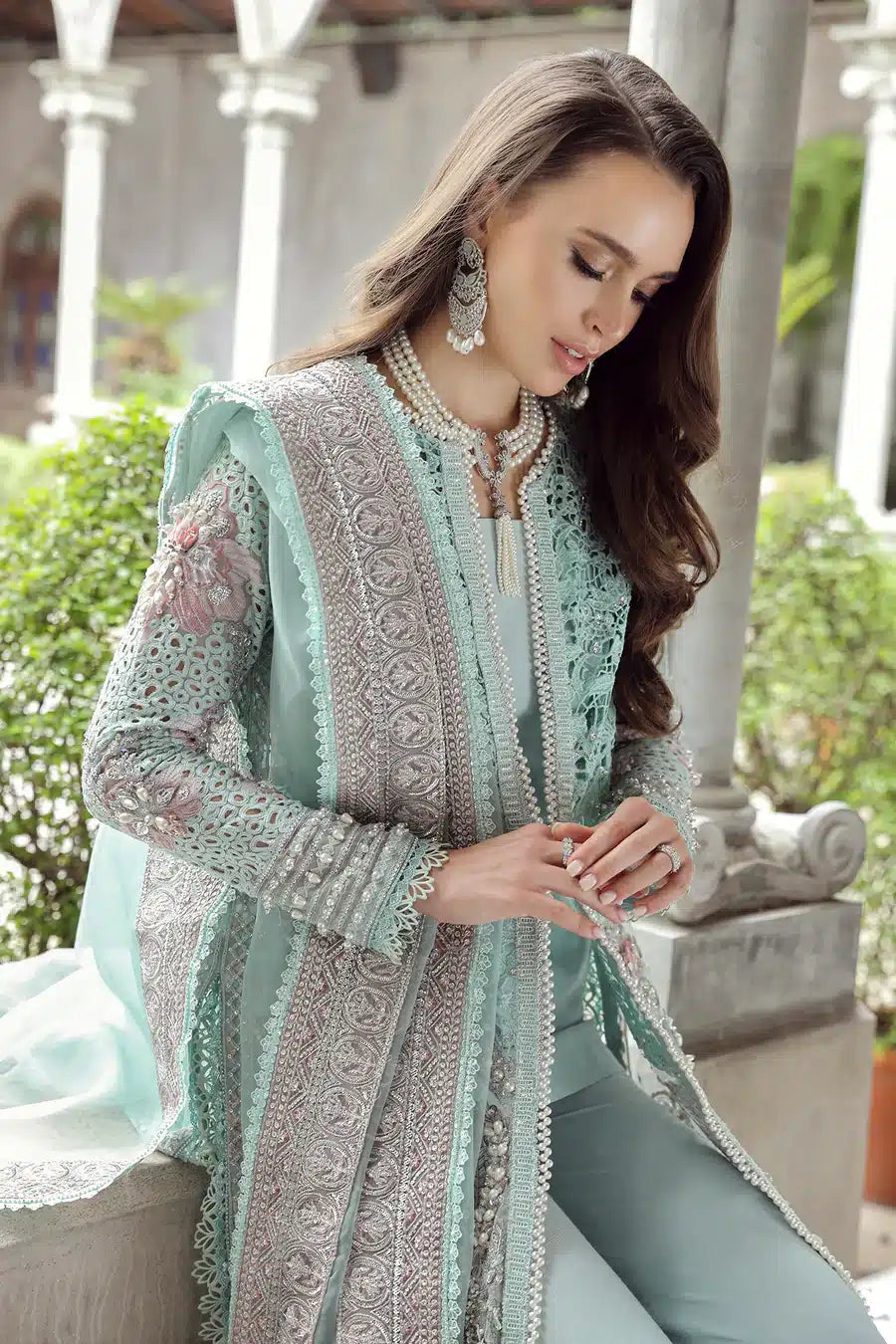 Maryam Hussain | Raha Luxury Festive 23 | Alara by Designer Maryam Hussain - House of Maryam - Pakistani Designer Ethnic Wear in {{ shop.shopifyCountryName }}