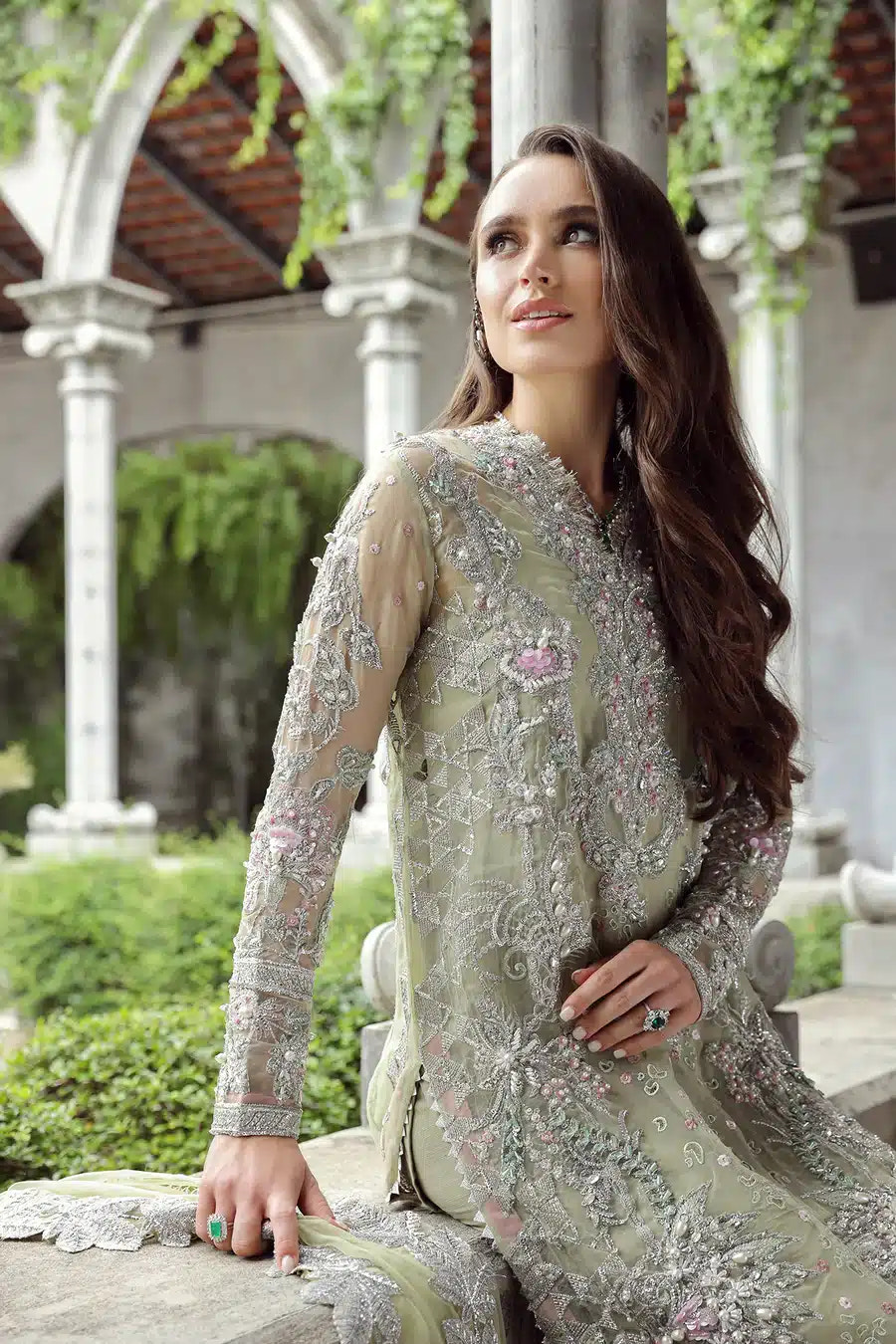 Maryam Hussain | Raha Luxury Festive 23 | Nurey -  Maryam Hussain Bridal - Original Designer Dress - House of Maryam