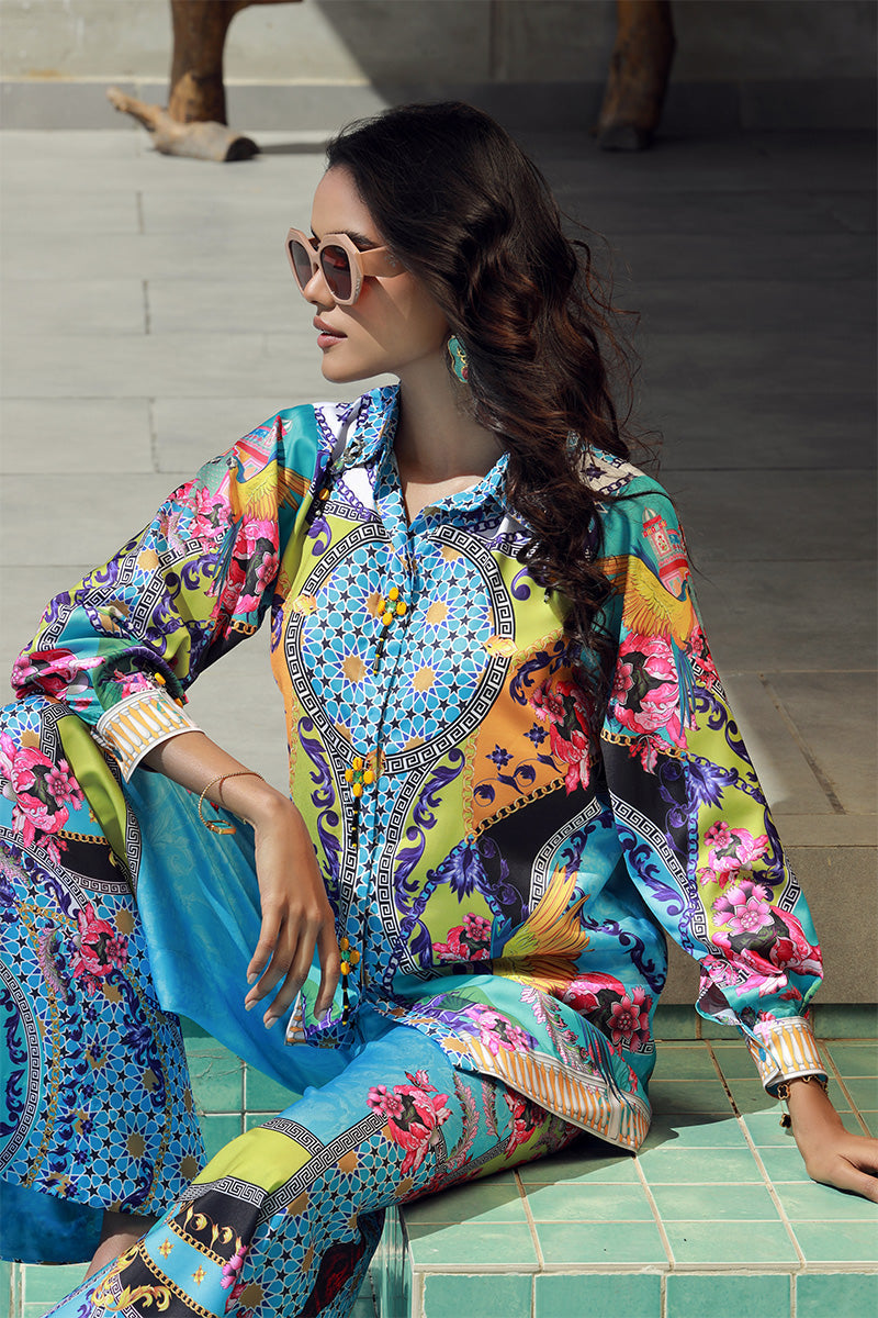 Wardha Saleem | Luxury Pret Fusion Wear | VERA (2PC) -  Wardha Saleem Ladies Clothes - Original Designer Dress - House of Maryam