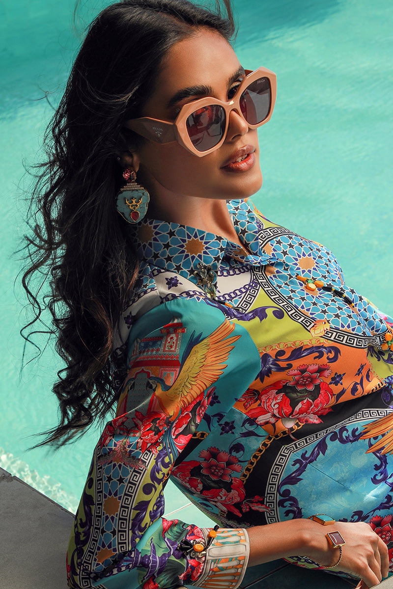 Wardha Saleem | Luxury Pret Fusion Wear | VERA (2PC) -  Wardha Saleem Ladies Clothes - Original Designer Dress - House of Maryam
