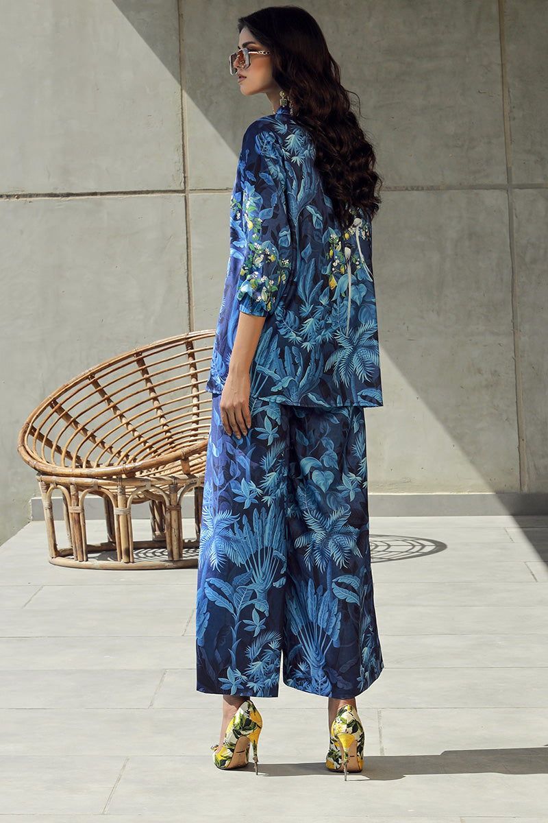 Wardha Saleem | Luxury Pret Fusion Wear | FLORA (2PC) -  Wardha Saleem Ladies Clothes - Original Designer Dress - House of Maryam