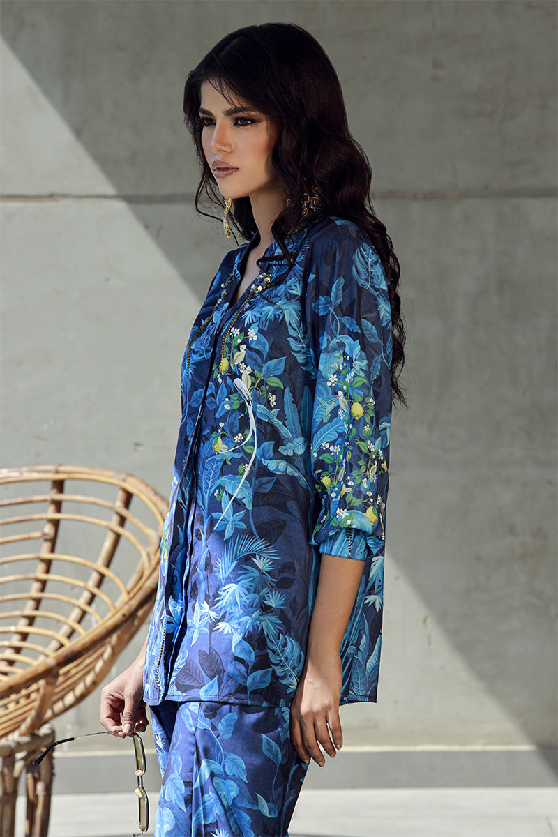 Wardha Saleem | Luxury Pret Fusion Wear | FLORA (2PC) -  Wardha Saleem Ladies Clothes - Original Designer Dress - House of Maryam