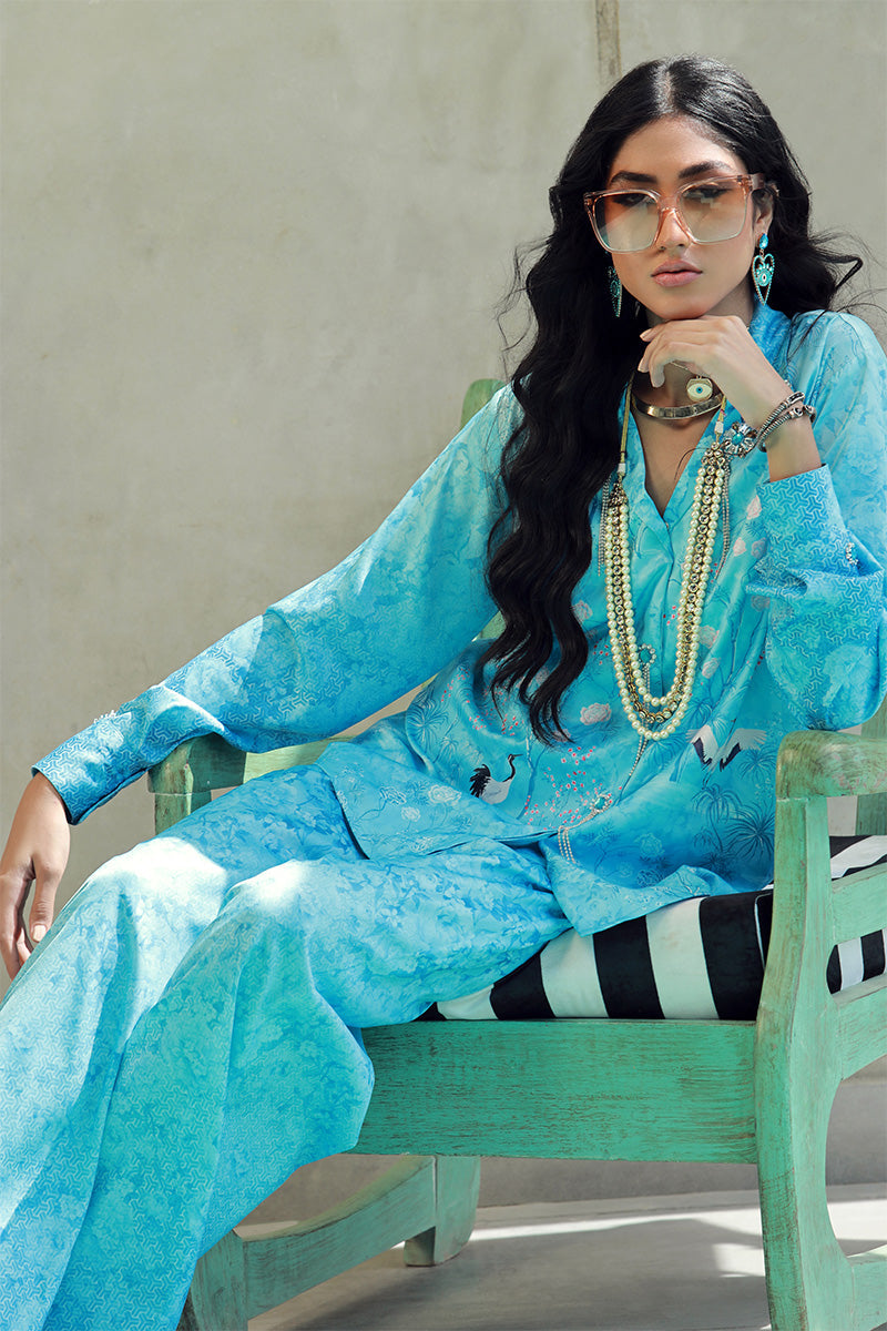 Wardha Saleem | Luxury Pret Fusion Wear | SKYE (2PC) -  Wardha Saleem Ladies Clothes - Original Designer Dress - House of Maryam
