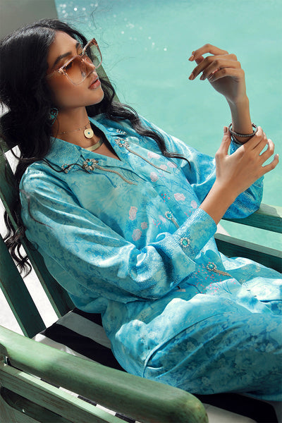 Wardha Saleem | Luxury Pret Fusion Wear | SKYE (2PC) -  Wardha Saleem Ladies Clothes - Original Designer Dress - House of Maryam