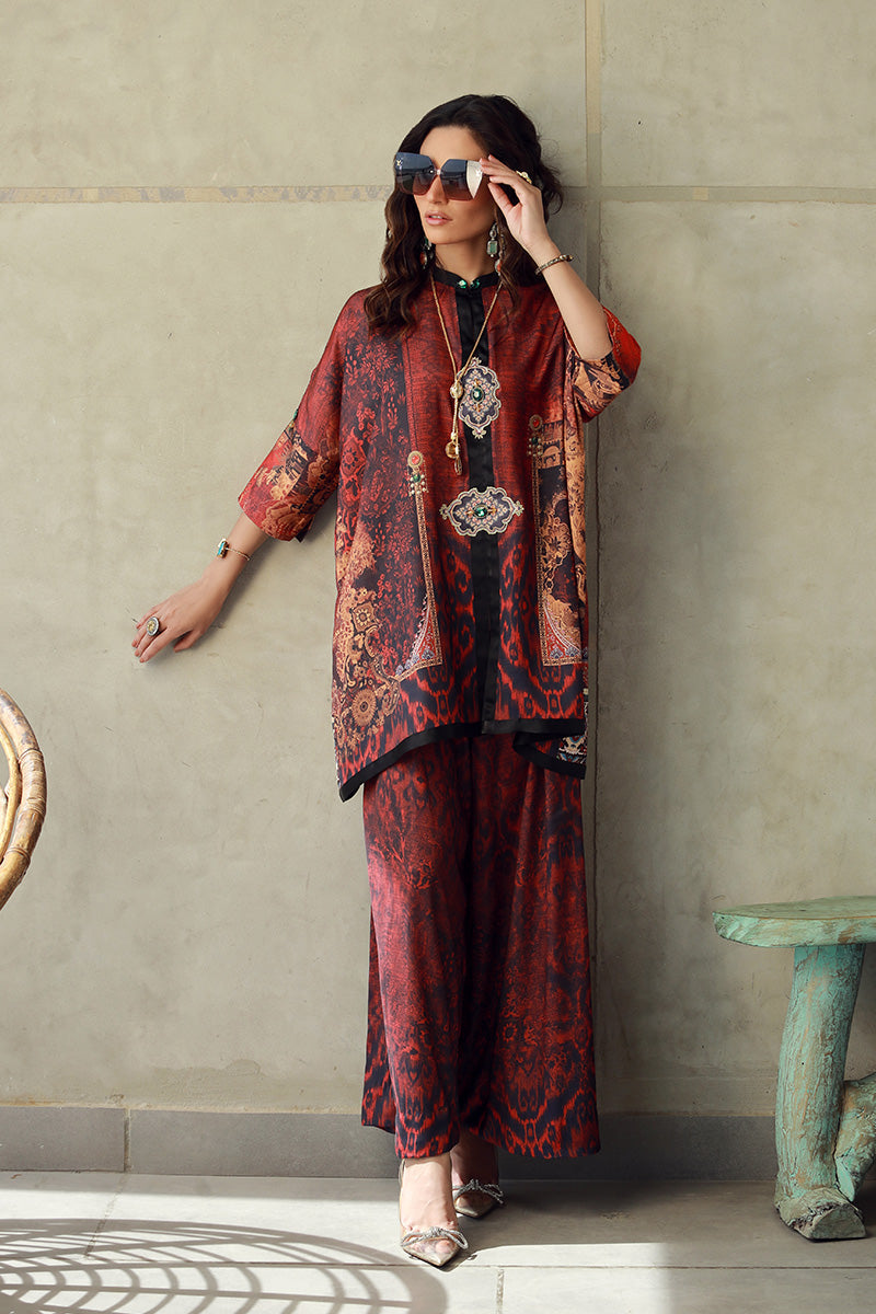 Wardha Saleem | Luxury Pret Fusion Wear | HAZEL (2PC) -  Wardha Saleem Ladies Clothes - Original Designer Dress - House of Maryam