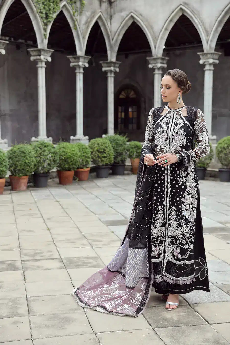 Maryam Hussain | Raha Luxury Festive 23 | Danisa by Designer Maryam Hussian - House of Maryam - Pakistani Designer Ethnic Wear in {{ shop.shopifyCountryName }}