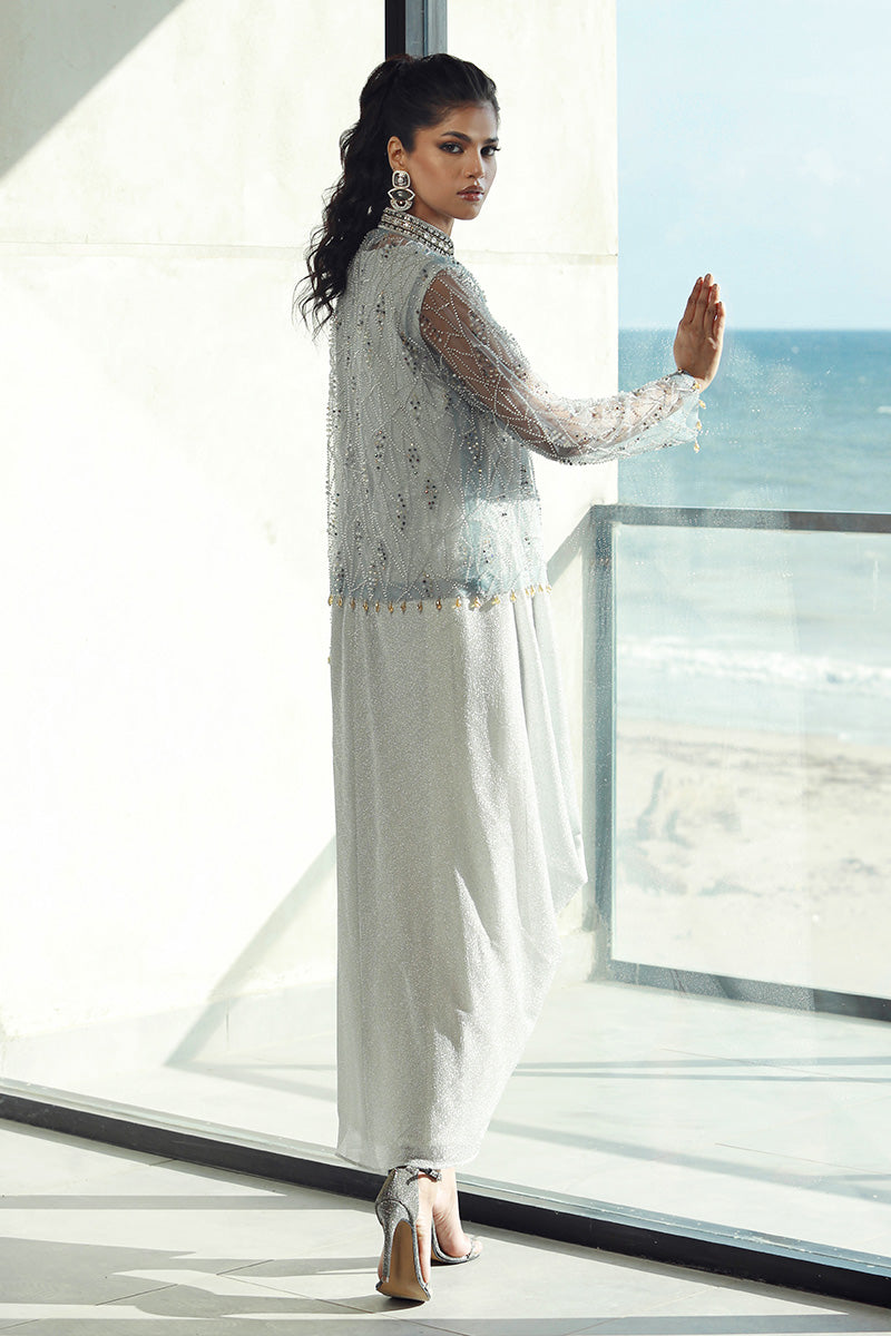 Wardha Saleem | Luxury Pret Fusion Wear | PEARL (2PC) -  Wardha Saleem Ladies Clothes - Original Designer Dress - House of Maryam