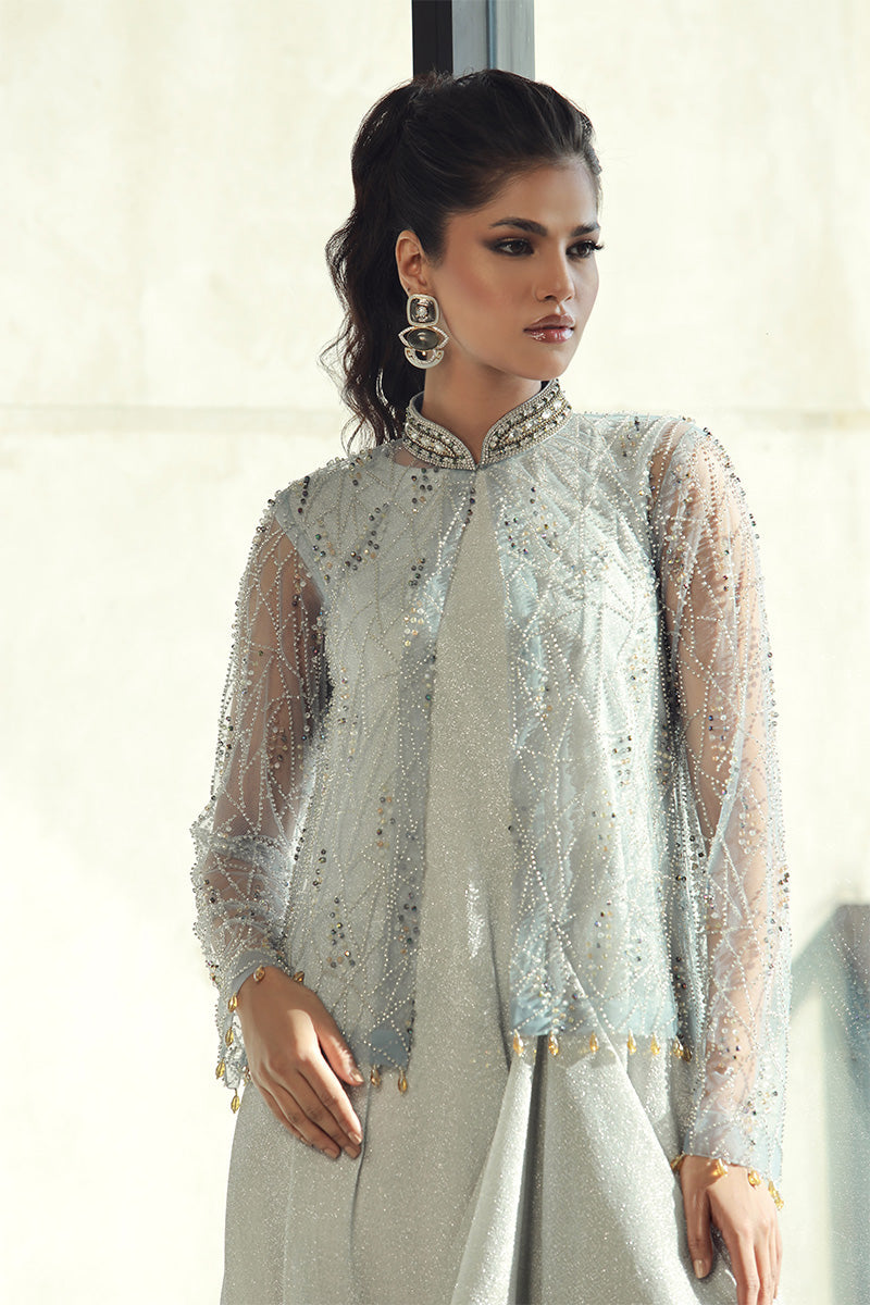 Wardha Saleem | Luxury Pret Fusion Wear | PEARL (2PC) -  Wardha Saleem Ladies Clothes - Original Designer Dress - House of Maryam