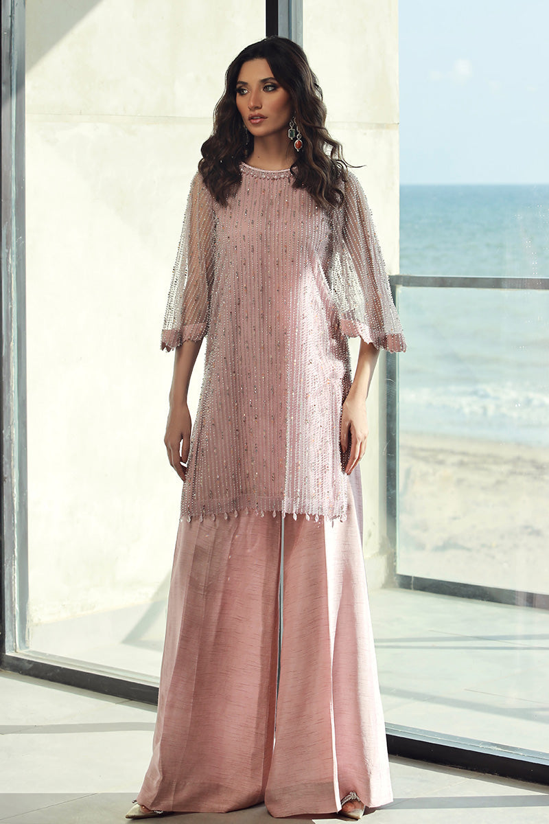 Wardha Saleem | Luxury Pret Fusion Wear | AVA (2PC) -  Wardha Saleem Ladies Clothes - Original Designer Dress - House of Maryam