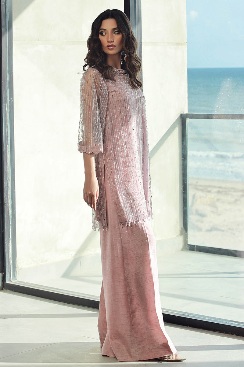 Wardha Saleem | Luxury Pret Fusion Wear | AVA (2PC) -  Wardha Saleem Ladies Clothes - Original Designer Dress - House of Maryam