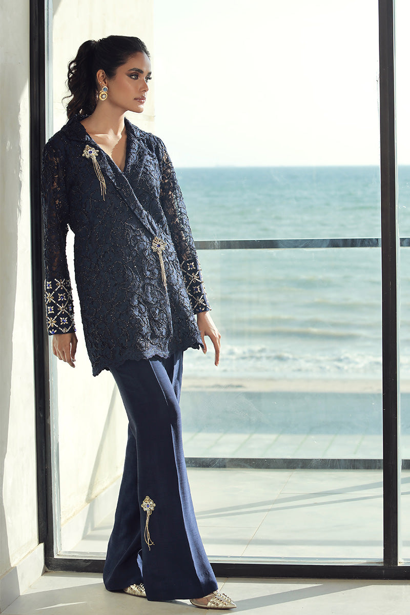 Wardha Saleem | Luxury Pret Fusion Wear | RENNE (2PC) -  Wardha Saleem Ladies Clothes - Original Designer Dress - House of Maryam
