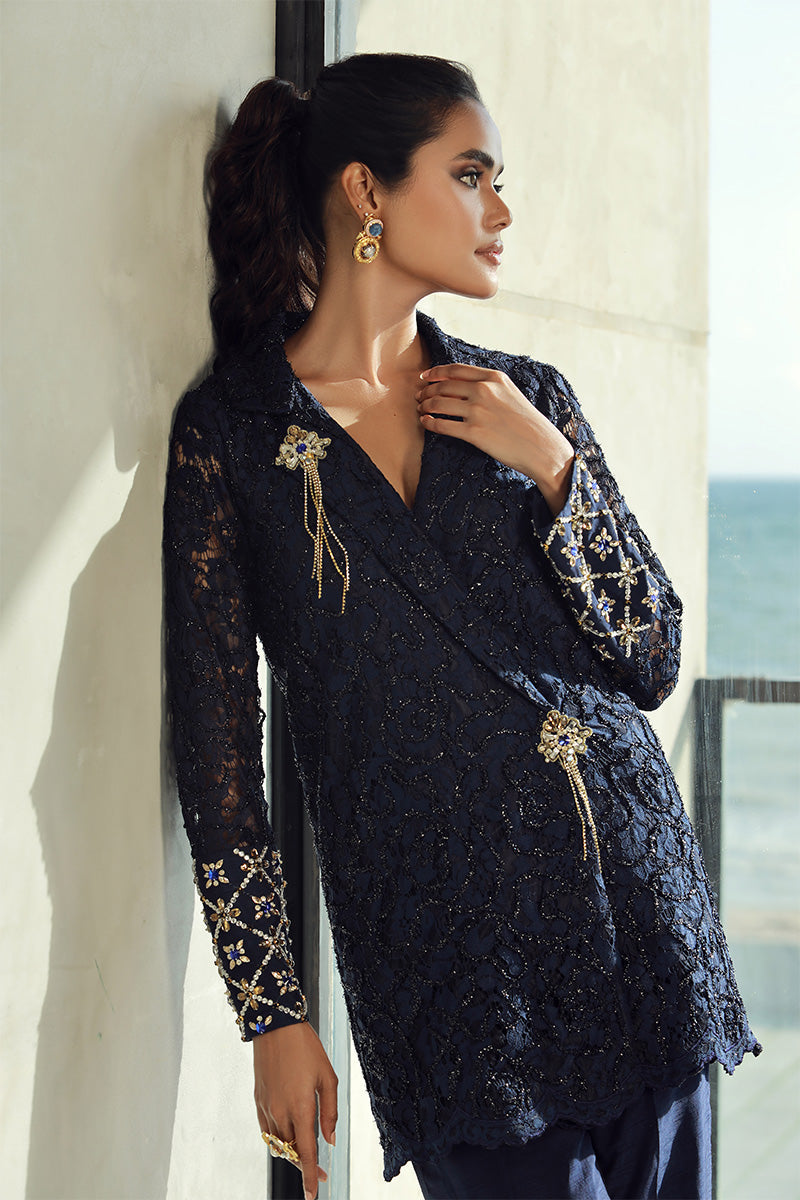 Wardha Saleem | Luxury Pret Fusion Wear | RENNE (2PC) -  Wardha Saleem Ladies Clothes - Original Designer Dress - House of Maryam