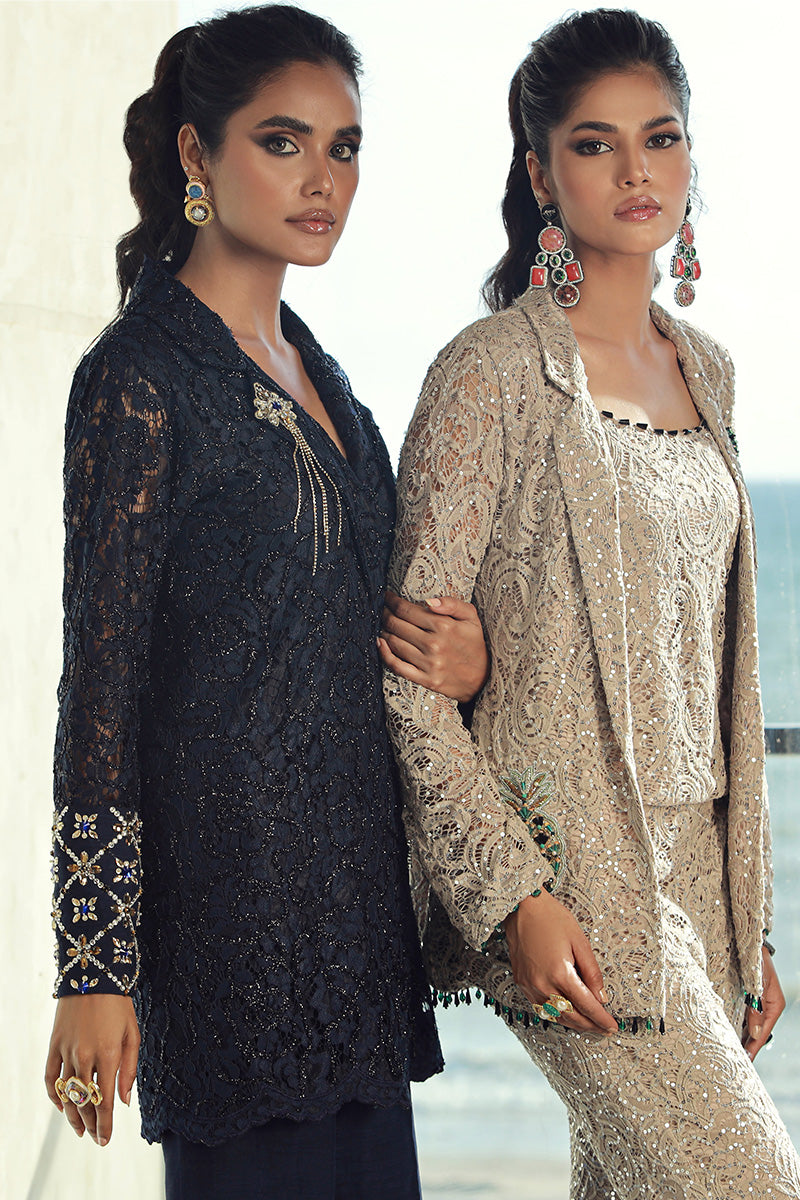 Wardha Saleem | Luxury Pret Fusion Wear | RENNE (2PC) -  Wardha Saleem Ladies Clothes - Original Designer Dress - House of Maryam