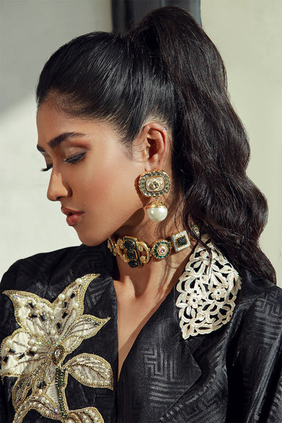 Wardha Saleem | Luxury Pret Fusion Wear | KIERA (2PC) -  Wardha Saleem Ladies Clothes - Original Designer Dress - House of Maryam