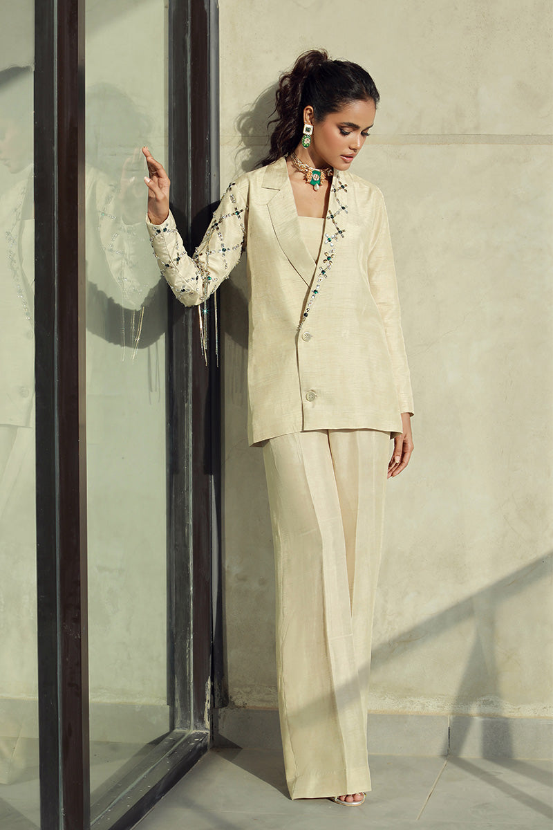 Wardha Saleem | Luxury Pret Fusion Wear | CLARA (2PC) -  Wardha Saleem Ladies Clothes - Original Designer Dress - House of Maryam