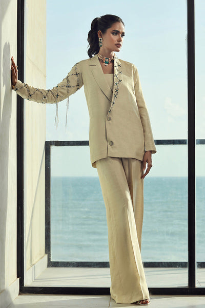 Wardha Saleem | Luxury Pret Fusion Wear | CLARA (2PC) -  Wardha Saleem Ladies Clothes - Original Designer Dress - House of Maryam