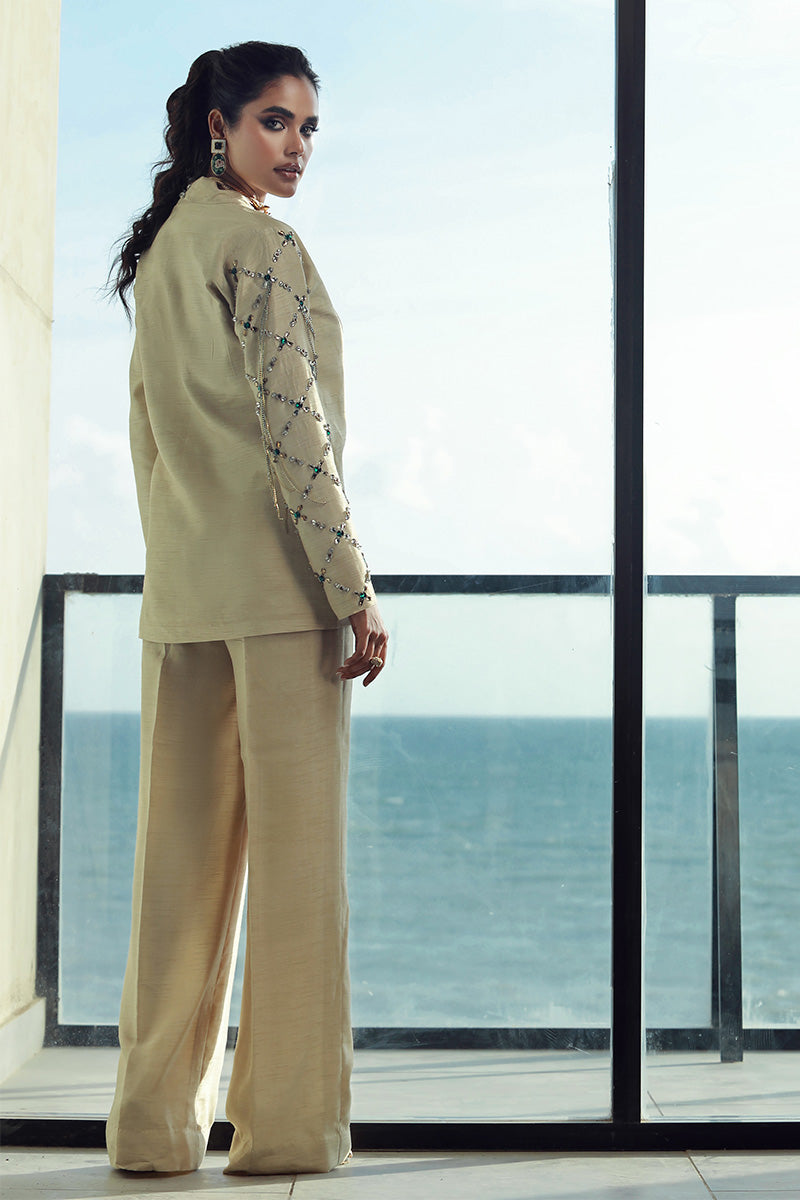 Wardha Saleem | Luxury Pret Fusion Wear | CLARA (2PC) -  Wardha Saleem Ladies Clothes - Original Designer Dress - House of Maryam