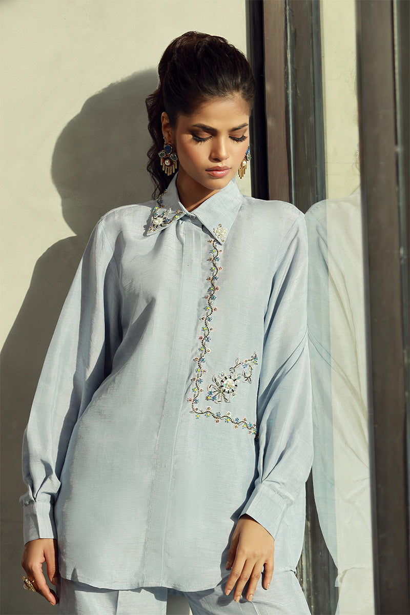 Wardha Saleem | Luxury Pret Fusion Wear | ELLA (2PC) -  Wardha Saleem Ladies Clothes - Original Designer Dress - House of Maryam