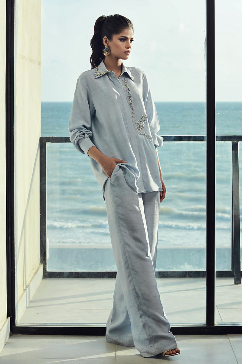 Wardha Saleem | Luxury Pret Fusion Wear | ELLA (2PC) -  Wardha Saleem Ladies Clothes - Original Designer Dress - House of Maryam
