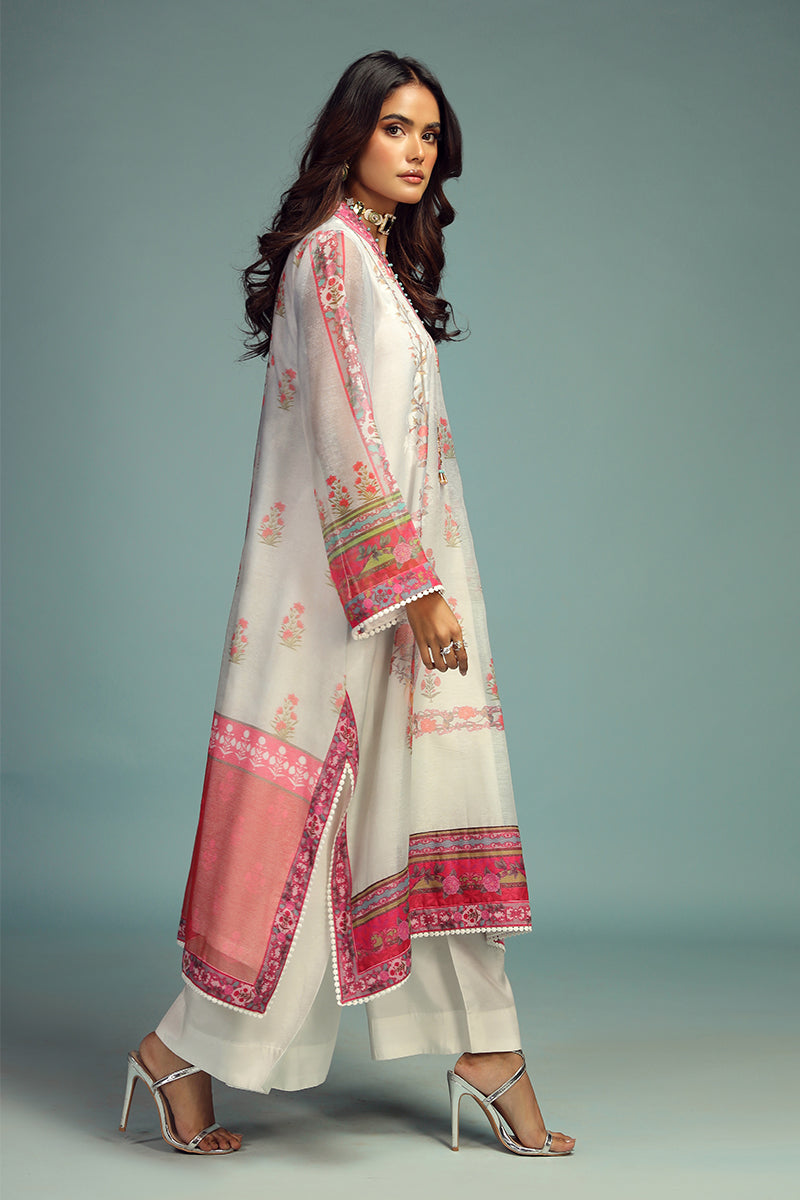 Wardha Saleem | Luxury Pret Traditional Wear | GUL BAHAAR SHIRT WITH DUPATTA (2 PC) -  Wardha Saleem Ladies Clothes - Original Designer Dress - House of Maryam