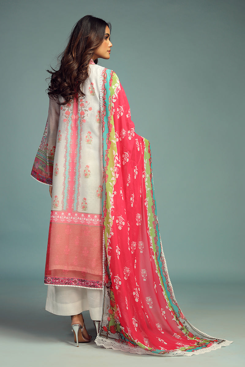Wardha Saleem | Luxury Pret Traditional Wear | GUL BAHAAR SHIRT WITH DUPATTA (2 PC) -  Wardha Saleem Ladies Clothes - Original Designer Dress - House of Maryam