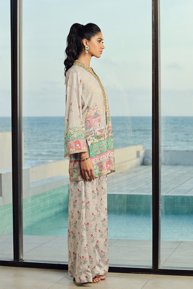 Wardha Saleem | Luxury Pret Fusion Wear | LILA (2PC) -  Wardha Saleem Ladies Clothes - Original Designer Dress - House of Maryam