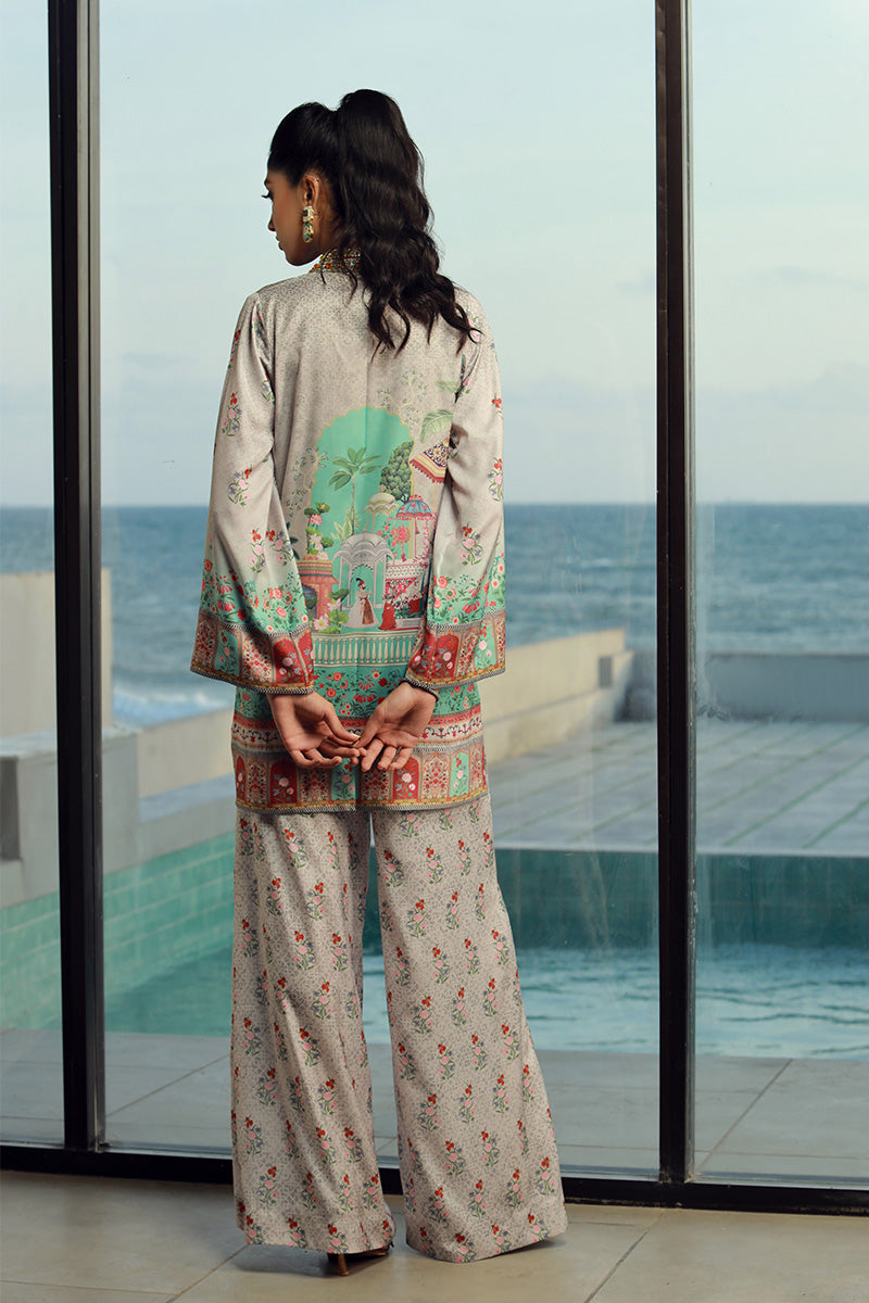 Wardha Saleem | Luxury Pret Fusion Wear | LILA (2PC) -  Wardha Saleem Ladies Clothes - Original Designer Dress - House of Maryam