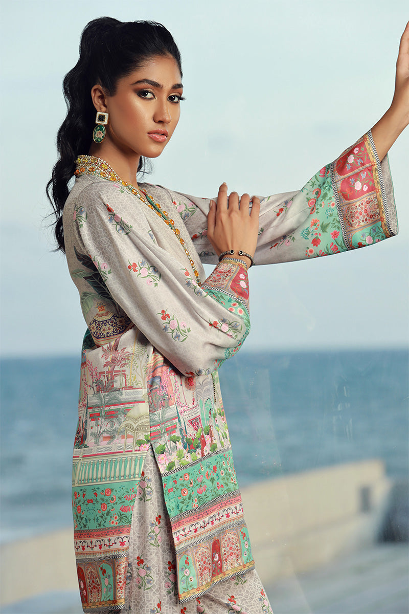 Wardha Saleem | Luxury Pret Fusion Wear | LILA (2PC) -  Wardha Saleem Ladies Clothes - Original Designer Dress - House of Maryam