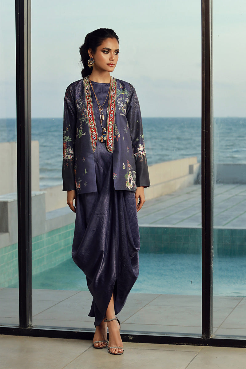 Wardha Saleem | Luxury Pret Fusion Wear | ANYA (2PC) -  Wardha Saleem Ladies Clothes - Original Designer Dress - House of Maryam