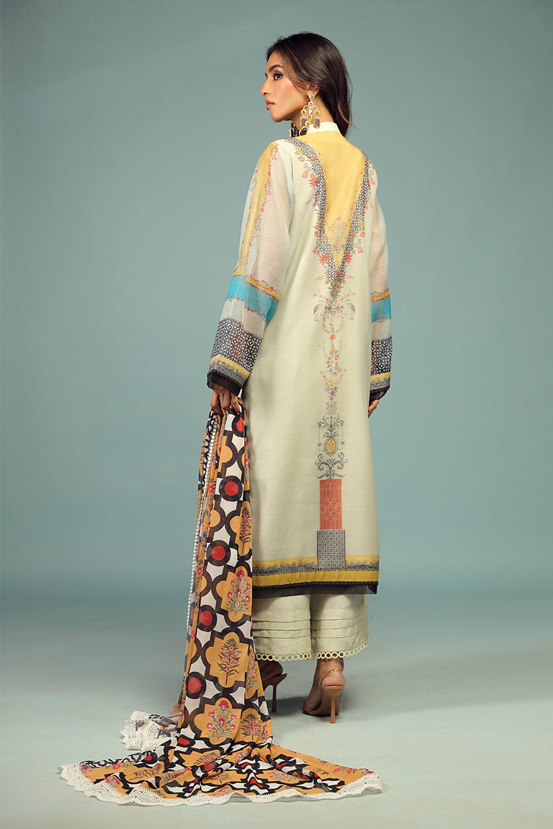 Wardha Saleem | Luxury Pret Traditional Wear | BARAHDARI SHIRT WITH DUPATTA ( 2 PC) -  Wardha Saleem Ladies Clothes - Original Designer Dress - House of Maryam
