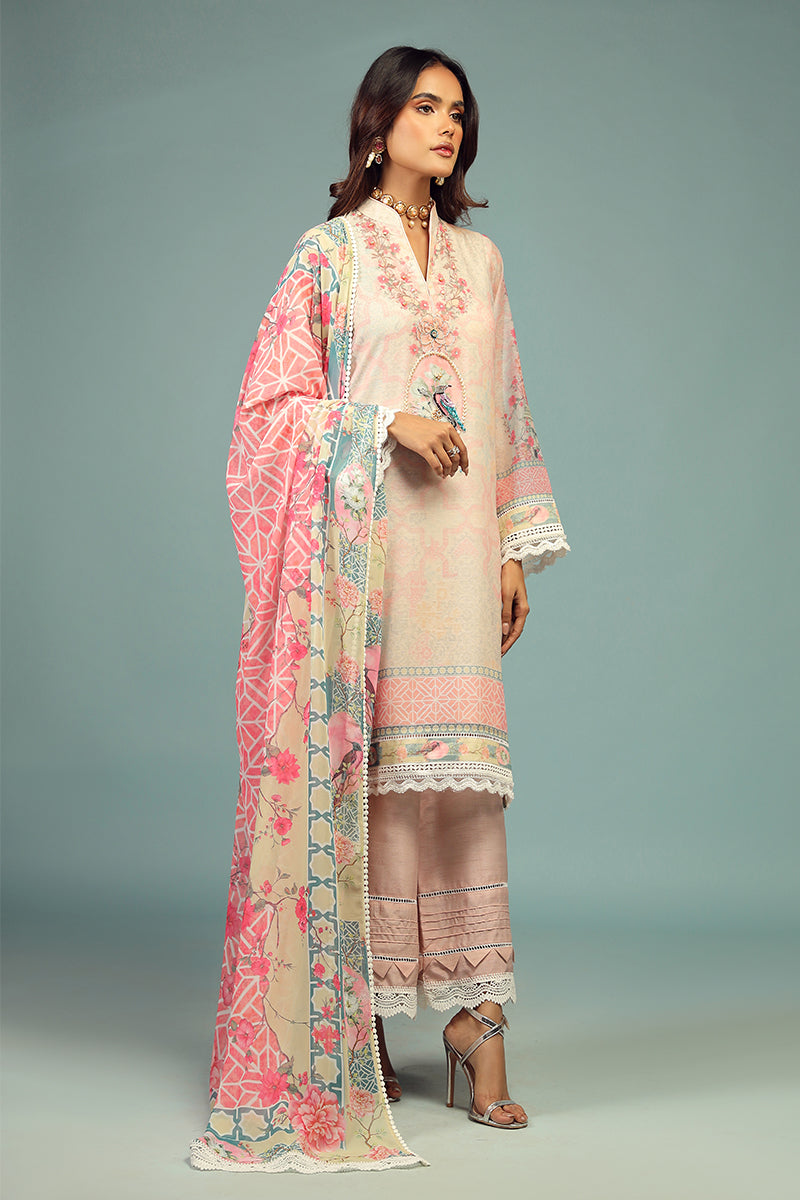 Wardha Saleem | Luxury Pret Traditional Wear | KOEL SHIRT WITH DUPATTA ( 2 PC) -  Wardha Saleem Ladies Clothes - Original Designer Dress - House of Maryam