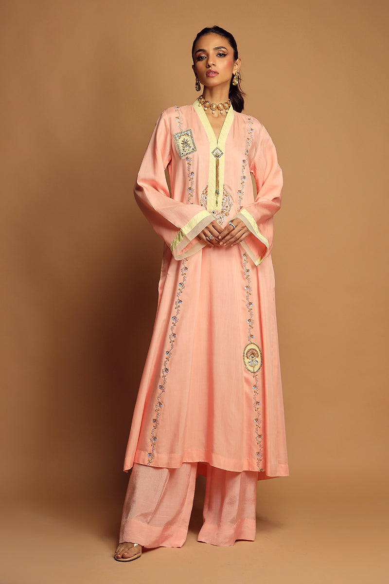 Wardha Saleem | Luxury Pret Traditional Wear | ALLURE (2PC) -  Wardha Saleem Ladies Clothes - Original Designer Dress - House of Maryam
