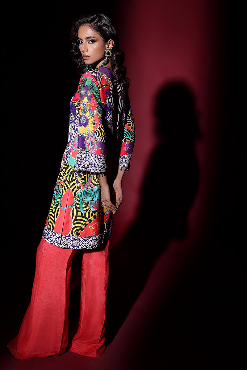 Wardha Saleem | Luxury Pret Fusion Wear | EXOTICA (2PC) -  Wardha Saleem Ladies Clothes - Original Designer Dress - House of Maryam