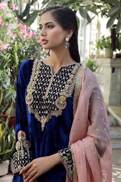 Sana Abbas | Velvet Formals | LOLITE -  Sana Abbas Ladies Clothes - Original Designer Dress - House of Maryam