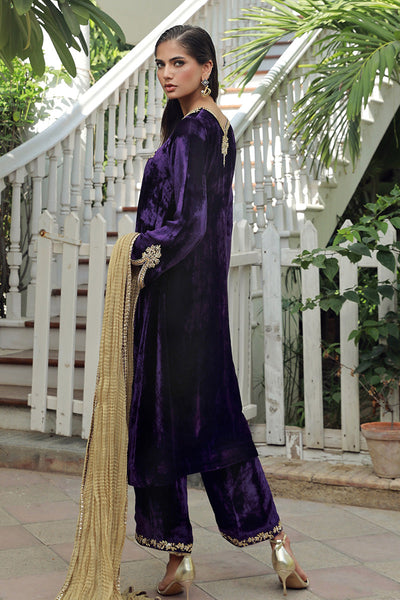 Sana Abbas | Velvet Formals | KANZITE -  Sana Abbas Ladies Clothes - Original Designer Dress - House of Maryam