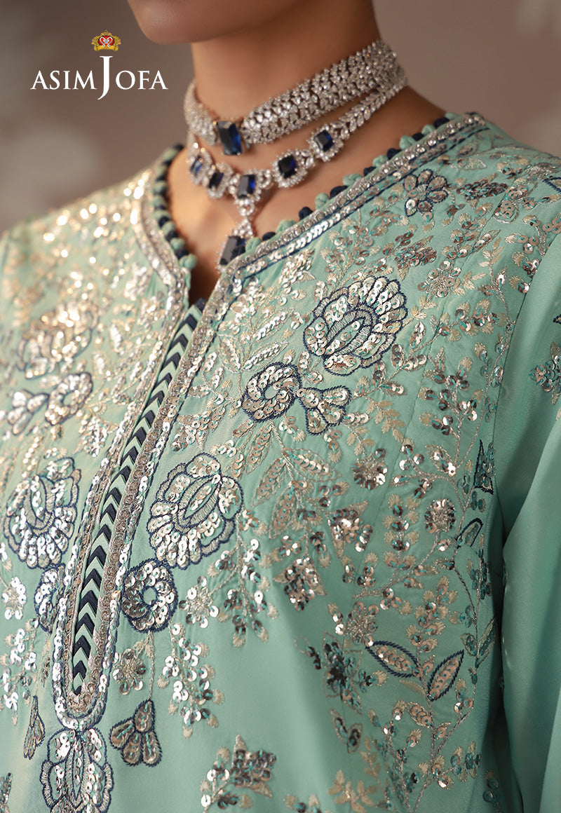 Asim Jofa | Zari Festive Collection | AJULD-09, image 3