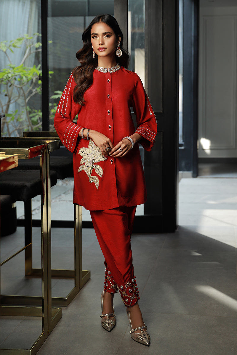 Wardha Saleem | Luxury Pret Traditional Wear | ZIAA (2PC) -  Wardha Saleem Ladies Clothes - Original Designer Dress - House of Maryam