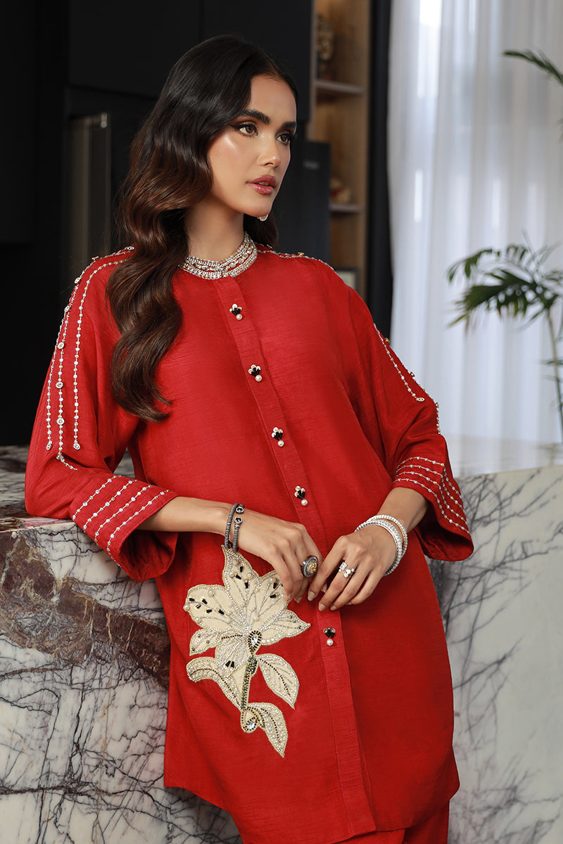 Wardha Saleem | Luxury Pret Traditional Wear | ZIAA (2PC) -  Wardha Saleem Ladies Clothes - Original Designer Dress - House of Maryam