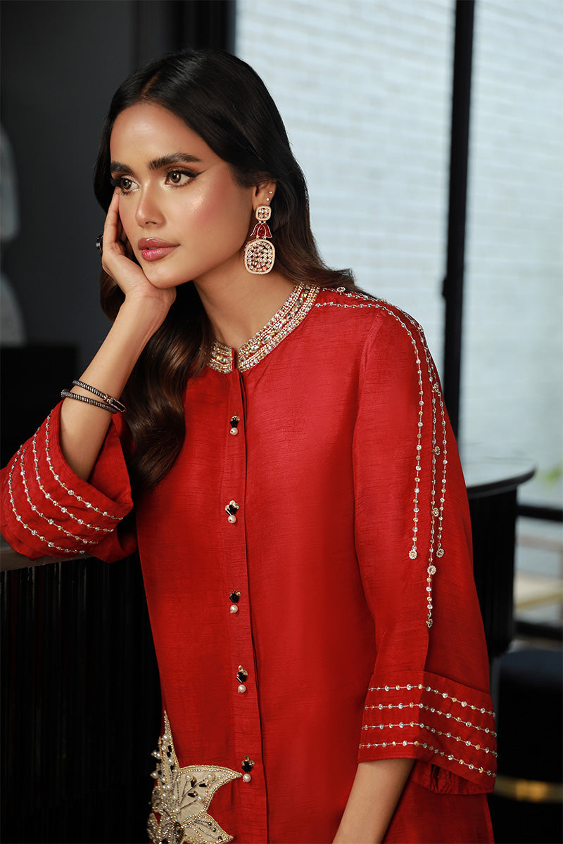 Wardha Saleem | Luxury Pret Traditional Wear | ZIAA (2PC) -  Wardha Saleem Ladies Clothes - Original Designer Dress - House of Maryam