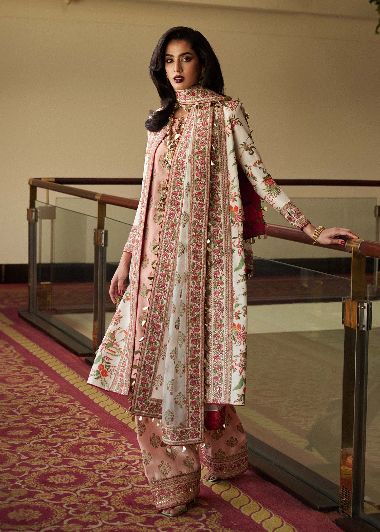 Hussain Rehar | Luxury Pret SS 24 | Aaji by Designer Hussain Rehar - House of Maryam - Pakistani Designer Ethnic Wear in {{ shop.shopifyCountryName }}